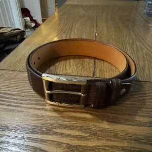 Andrea Zori Genuine Shark Skin Belt